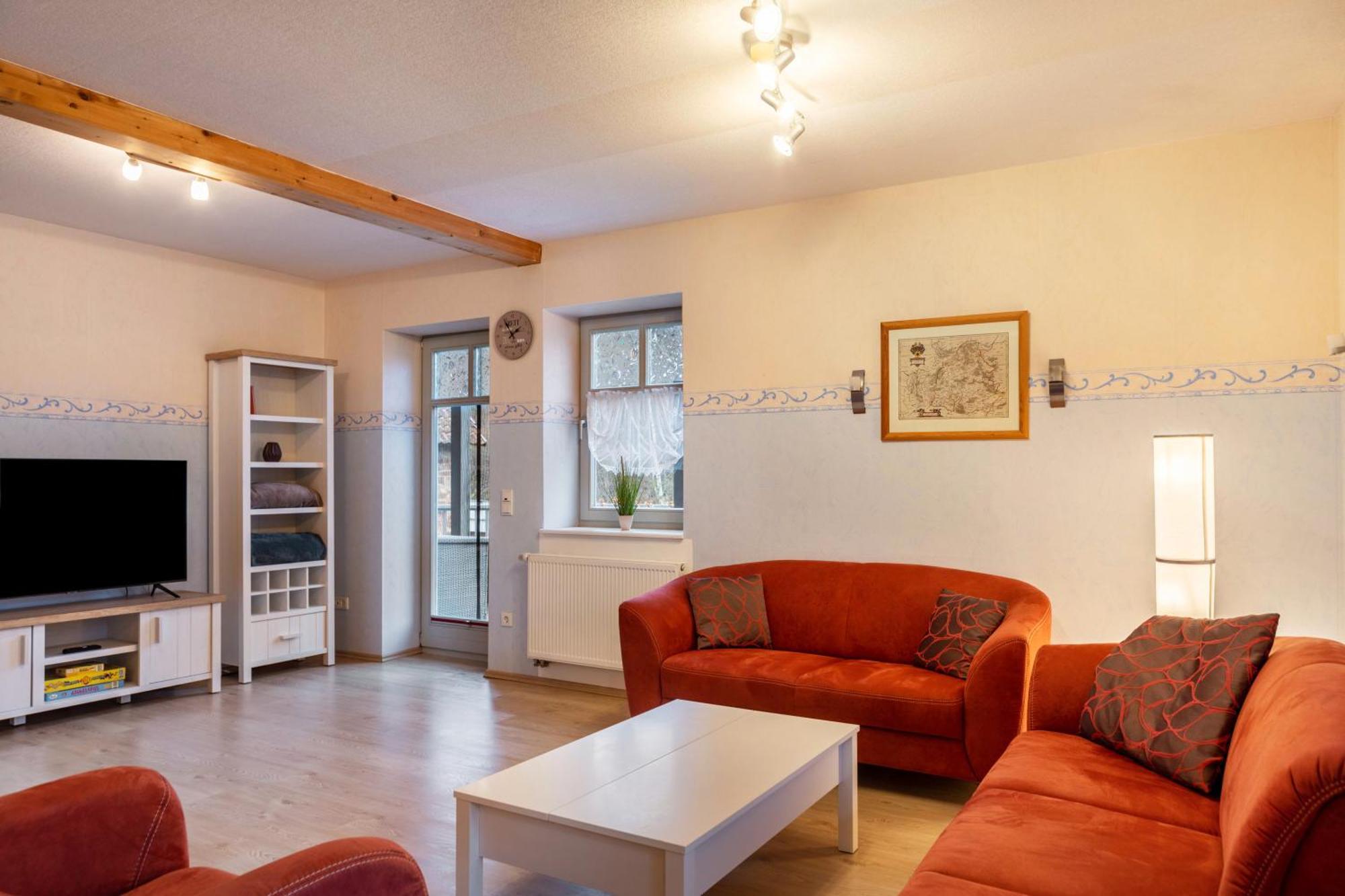 Ferienwohnung 1 Hof Schaefer Waldeck  Luaran gambar